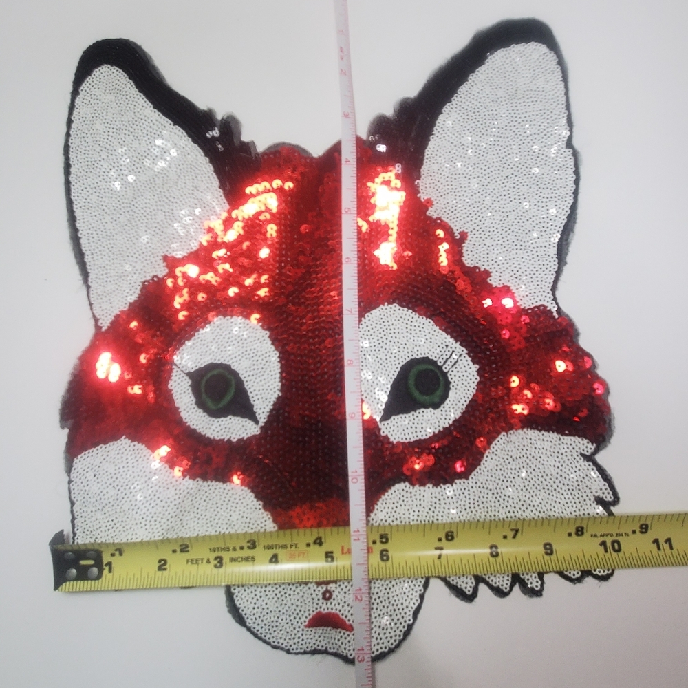 Sequin Fox Patch - image 4